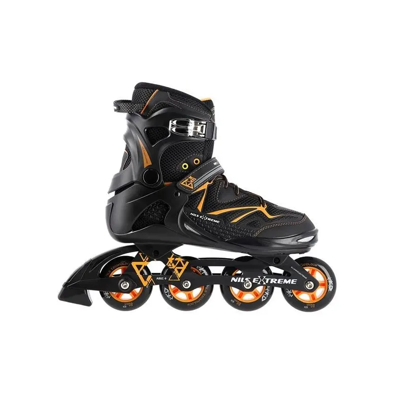 NA9022 BLACK/ORANGE SIZE 41 IN-LINE SKATES NILS EXTREME