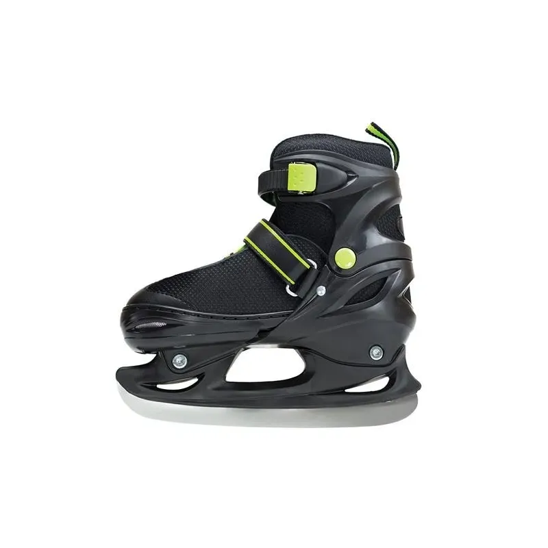 NH7104 A BLACK/GREEN SIZE S HOCKEY ICESKATES NILS EXTREME