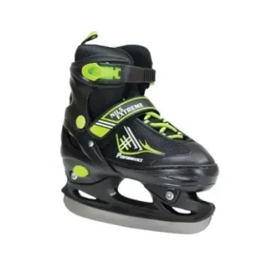 NH7104 A BLACK/GREEN SIZE S HOCKEY ICESKATES NILS EXTREME