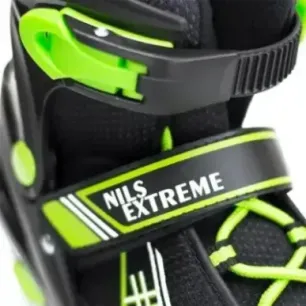 NH7104 A BLACK/GREEN SIZE S HOCKEY ICESKATES NILS EXTREME
