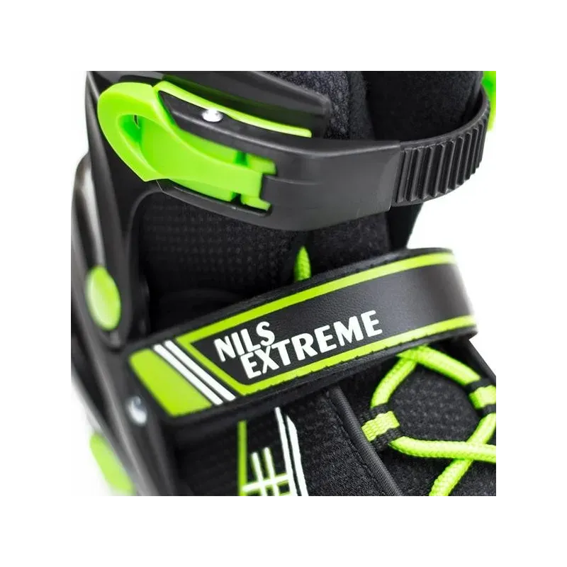 NH7104 A BLACK/GREEN SIZE S HOCKEY ICESKATES NILS EXTREME