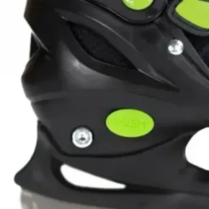 NH7104 A BLACK/GREEN SIZE S HOCKEY ICESKATES NILS EXTREME