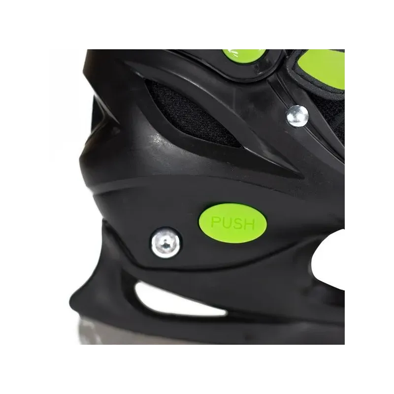 NH7104 A BLACK/GREEN SIZE S HOCKEY ICESKATES NILS EXTREME