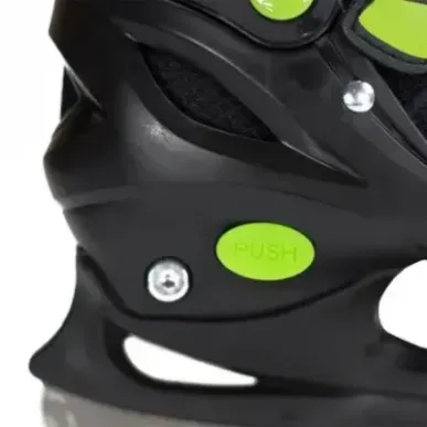 NH7104 A BLACK/GREEN SIZE S HOCKEY ICESKATES NILS EXTREME