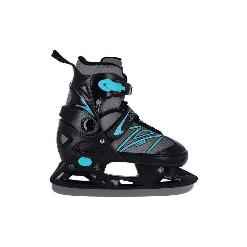 NH2253 A BLACK/BLUE SIZE S(33-36) HOCKEY ICESKATES NILS EXTREME