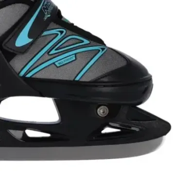 NH2253 A BLACK/BLUE SIZE S(33-36) HOCKEY ICESKATES NILS EXTREME