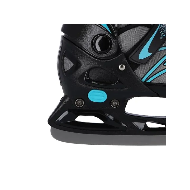NH2253 A BLACK/BLUE SIZE S(33-36) HOCKEY ICESKATES NILS EXTREME