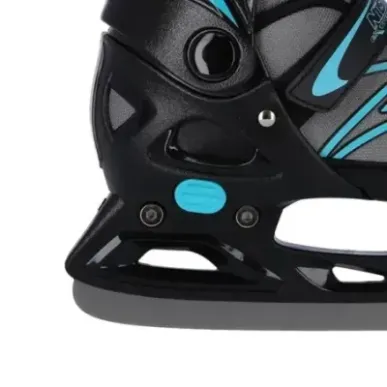 NH2253 A BLACK/BLUE SIZE S(33-36) HOCKEY ICESKATES NILS EXTREME