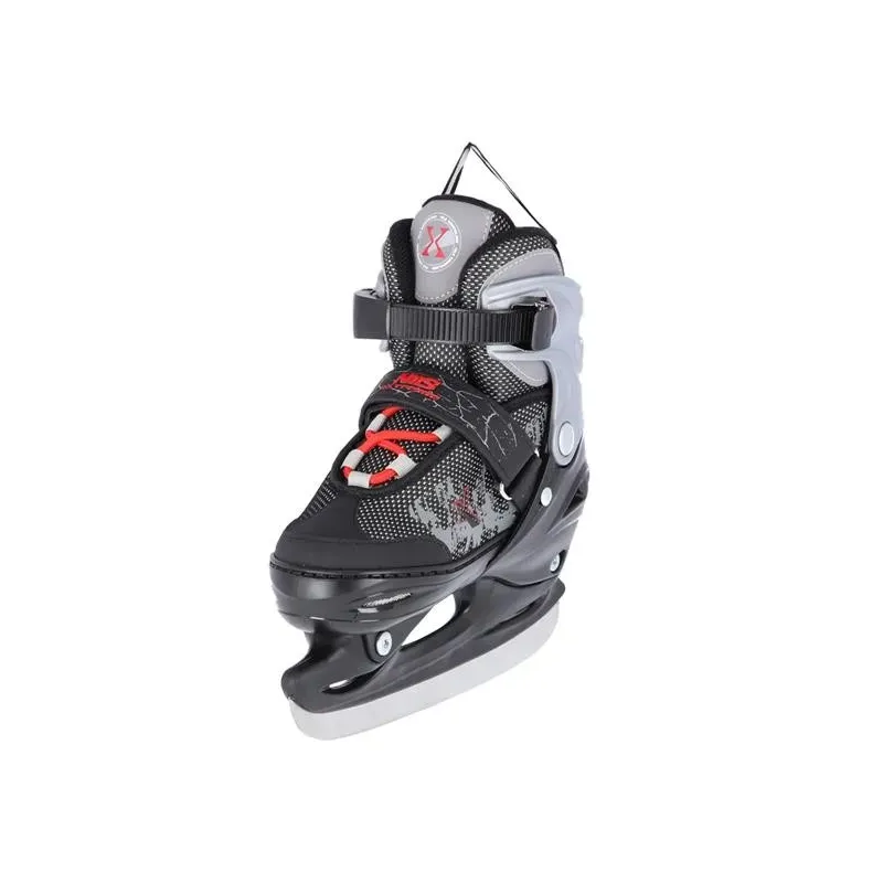 NH11603 A BLACK SIZE M(35-38) HOCKEY ICESKATES NILS EXTREME