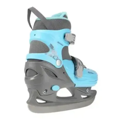 NH11901 A GRAY/L.BLUE SIZE M(34-37) HOCKEY ICESKATES NILS EXTREME