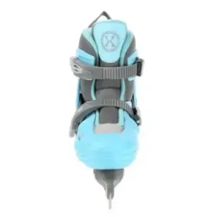 NH11901 A GRAY/L.BLUE SIZE M(34-37) HOCKEY ICESKATES NILS EXTREME