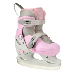 NH11901 A GRAY-PINK SIZE XS(26-29) HOCKEY ICESKATES NILS EXTREME
