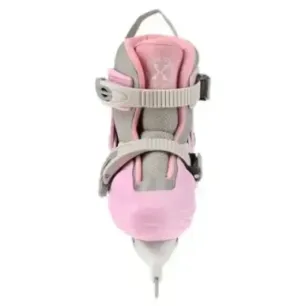 NH11901 A GRAY-PINK SIZE M(34-37) HOCKEY ICESKATES NILS EXTREME