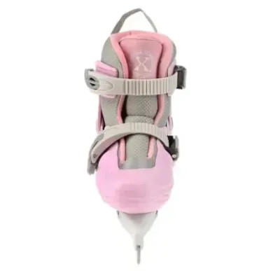 NH11901 A GRAY-PINK SIZE M(34-37) HOCKEY ICESKATES NILS EXTREME