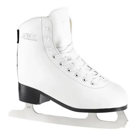 NF8565 S WHITE SIZE. 38 FIGURE ICE SKATES NILS EXTREME