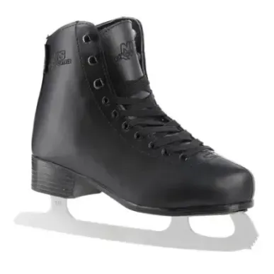 NF8565 S BLACK SIZE. 44 FIGURE ICE SKATES NILS EXTREME
