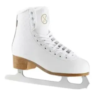 NF14619 S WHITE SIZE. 37 FIGURE ICE SKATES NILS EXTREME