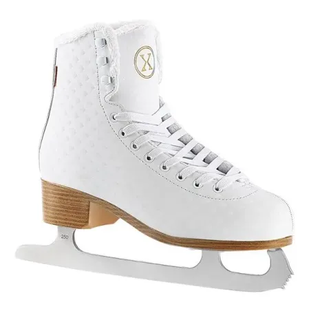 NF14619 S WHITE SIZE. 37 FIGURE ICE SKATES NILS EXTREME