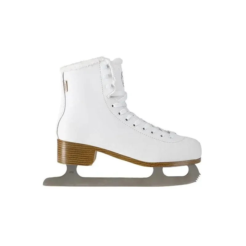 NF14619 S WHITE SIZE. 38 FIGURE ICE SKATES NILS EXTREME