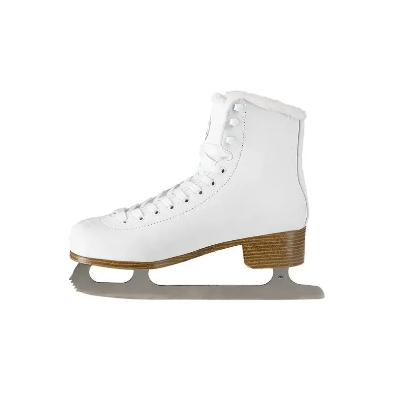 NF14619 S WHITE SIZE. 39 FIGURE ICE SKATES NILS EXTREME