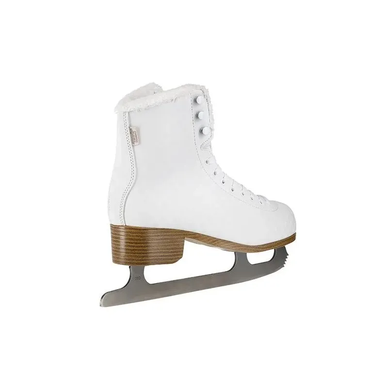 NF14619 S WHITE SIZE. 42 FIGURE ICE SKATES NILS EXTREME