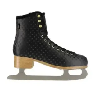 NF14619 S BLACK SIZE. 38 FIGURE ICE SKATES NILS EXTREME