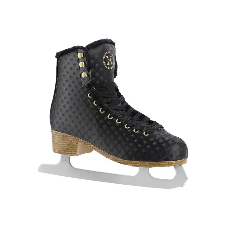 NF14619 S BLACK SIZE. 40 FIGURE ICE SKATES NILS EXTREME