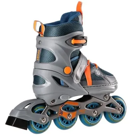 NJ1828A GRAY-ORANGE SIZE M(35-38) IN-LINE SKATES NILS EXTREME