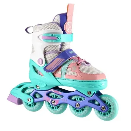 NJ1828A WHITE-MINT SIZE S(31-34) IN-LINE SKATES NILS EXTREME