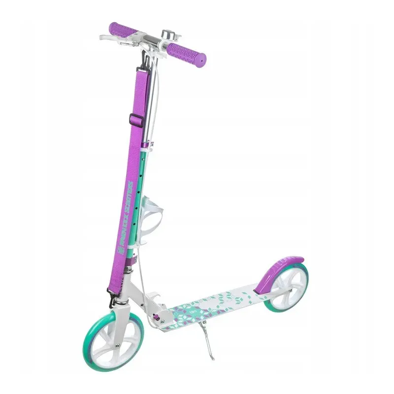 Kick scooter Raven Marita 200mm with handbrake, bell and bottle holder