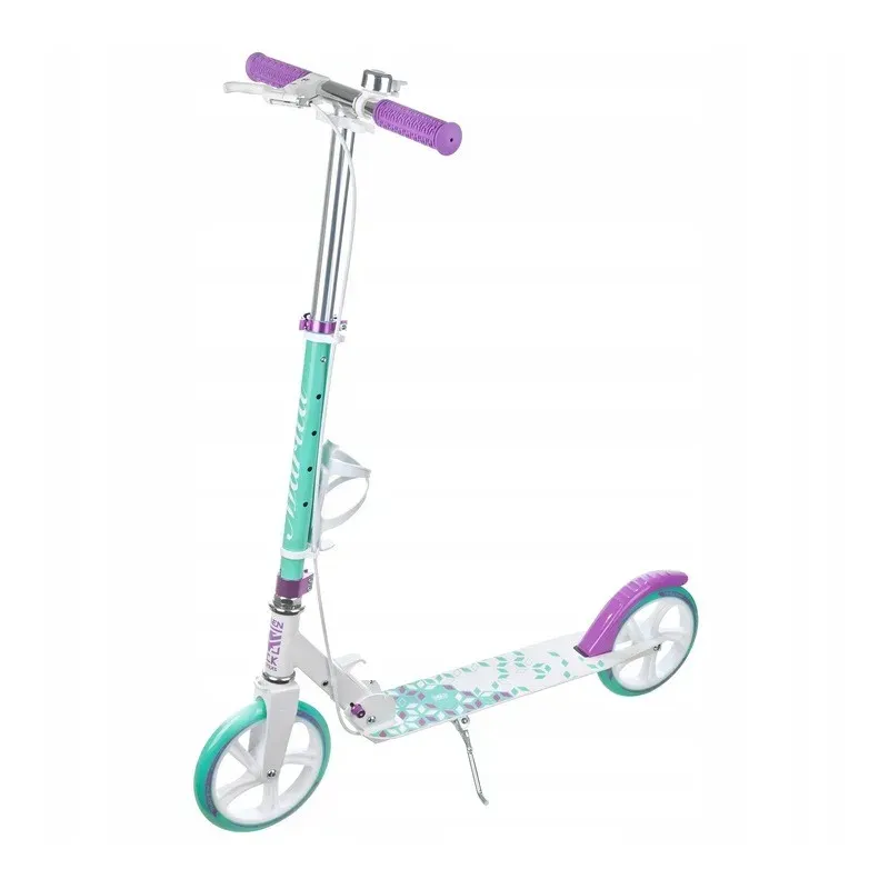 Kick scooter Raven Marita 200mm with handbrake, bell and bottle holder