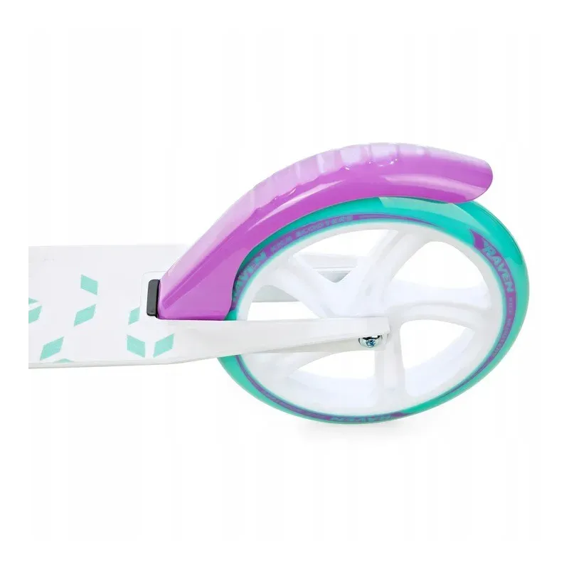 Kick scooter Raven Marita 200mm with handbrake, bell and bottle holder