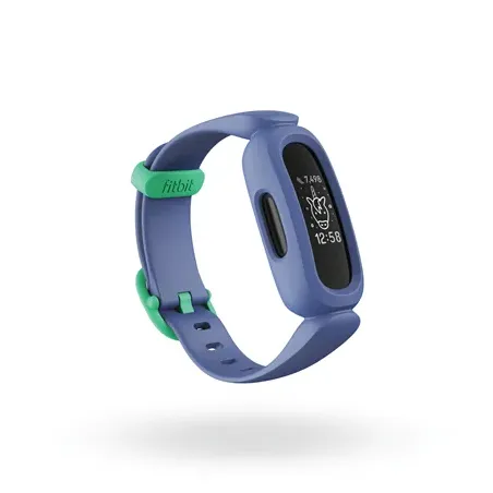 Fitbit Ace 3 Fitness tracker OLED Touchscreen Waterproof Bluetooth Cosmic Blue/Astro Green