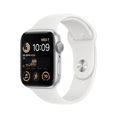 Apple Watch SE MNK23UL/A Smart watches GPS (satellite) Retina LTPO OLED Touchscreen 44mm Waterproof Bluetooth Wi-Fi
