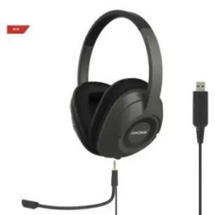 Koss Headphones SB42 USB Wired On-Ear Microphone Black/Grey
