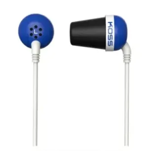 Koss Plug Wired In-ear Noise canceling Blue