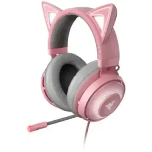 Razer Kraken Kitty Gaming Headset, Wired, Quartz Razer Wired On-Ear Gaming Headset Kraken Kitty