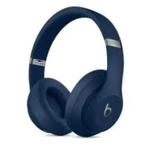 Beats Studio3 Wireless Over Ear Headphones, Blue Beats Over-Ear Headphones Studio3 Over-ear Microphone Noise