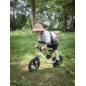 Lightweight Balance Bike Beige (pneumatic tires)