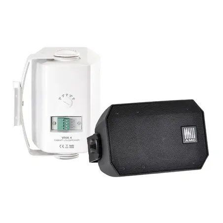 Shure Wall Mount Plastic Loudspeakers VIVA 4 20 W White/Black 89 dB