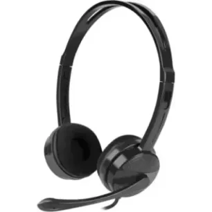 Natec Headset Canary Go Wired On-Ear Microphone Noise canceling Black