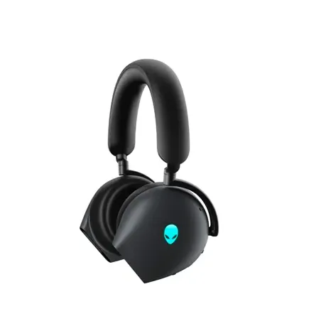Dell Headset Alienware Tri-Mode AW920H Wireless/Wired Over-Ear Microphone Noise canceling Wireless Dark