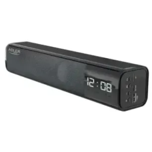 Adler Clock Speaker AD 1191 Bluetooth Black Portable Wireless connection