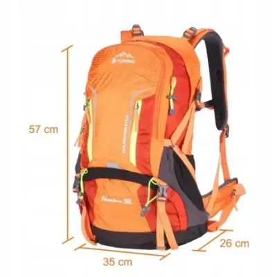 Hiking backpack Aoking 50L Orange with detachable frame