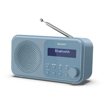 Sharp Tokyo Digital Radio DR-P420(BL) Bluetooth Blue Portable Wireless connection