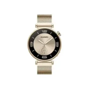 GT 4 (41mm) Smart watch GPS (satellite) AMOLED 1.32u201d Waterproof Gold Milanese