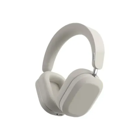 Mondo Headphones by Defunc Bluetooth Over-Ear Microphone Wireless Greige / Beige