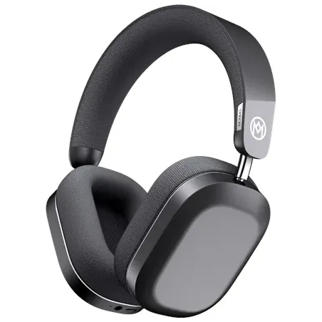 Mondo Headphones by Defunc Bluetooth Over-Ear Microphone Wireless Grey