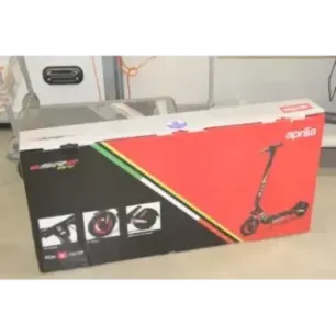 SALE OUT. Aprilia Electric Scooter E-SR2 EVO, Black/Red Aprilia E-SR2 EVO Electric Scooter 500 W 25 km/h 10