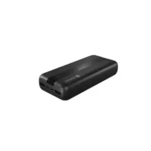 Natec Power Bank Trevi 20000 mAh 1 x USB-C, 2 x USB A, 1x Micro USB Black